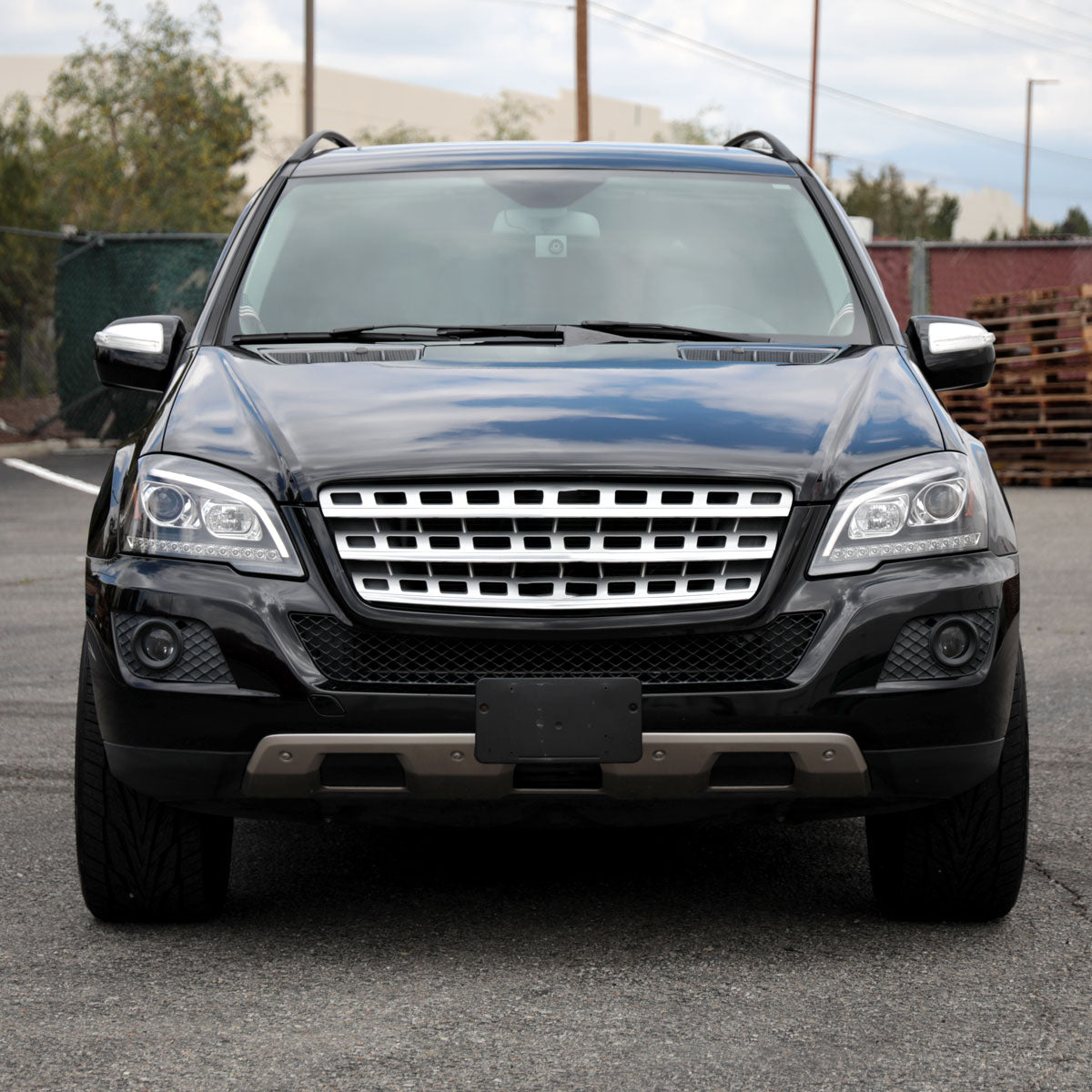 Spec-D 09-11 Benz W164 ML-Class Sequetial LED Headlights Black