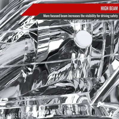 Spec-D 12-14 Toyota Camry Driver Projector Chrome Replacement