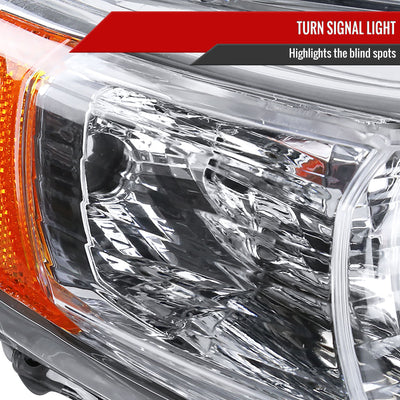 Spec-D 12-14 Toyota Camry Passenger Projector Chrome Replacement