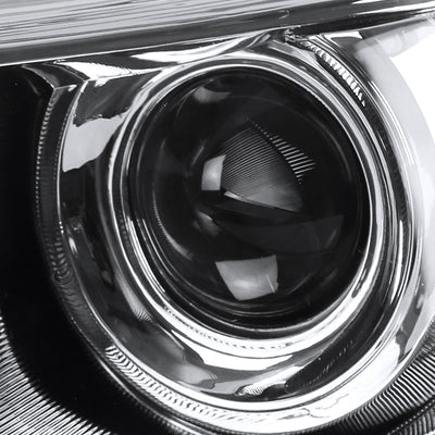 Spec-D 15-17 Camry Projector Headlights Amber Reflector Driver Chrome
