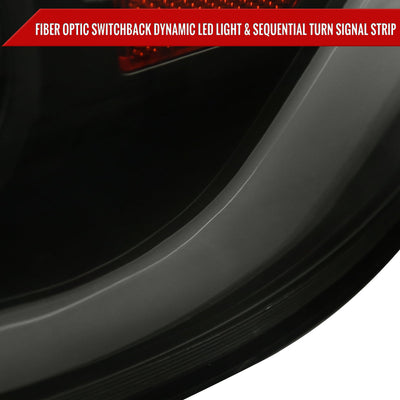 Spec-D 13-16 Dodge Dart Headlights Sequential LED Black/Smoked