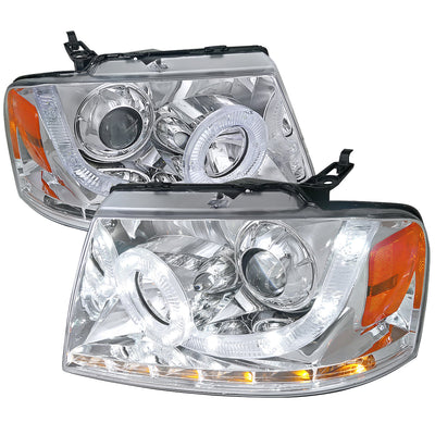 Spec-D 04-08 F-150/06-08 Lincoln Mark LT Halo Pro Headlights