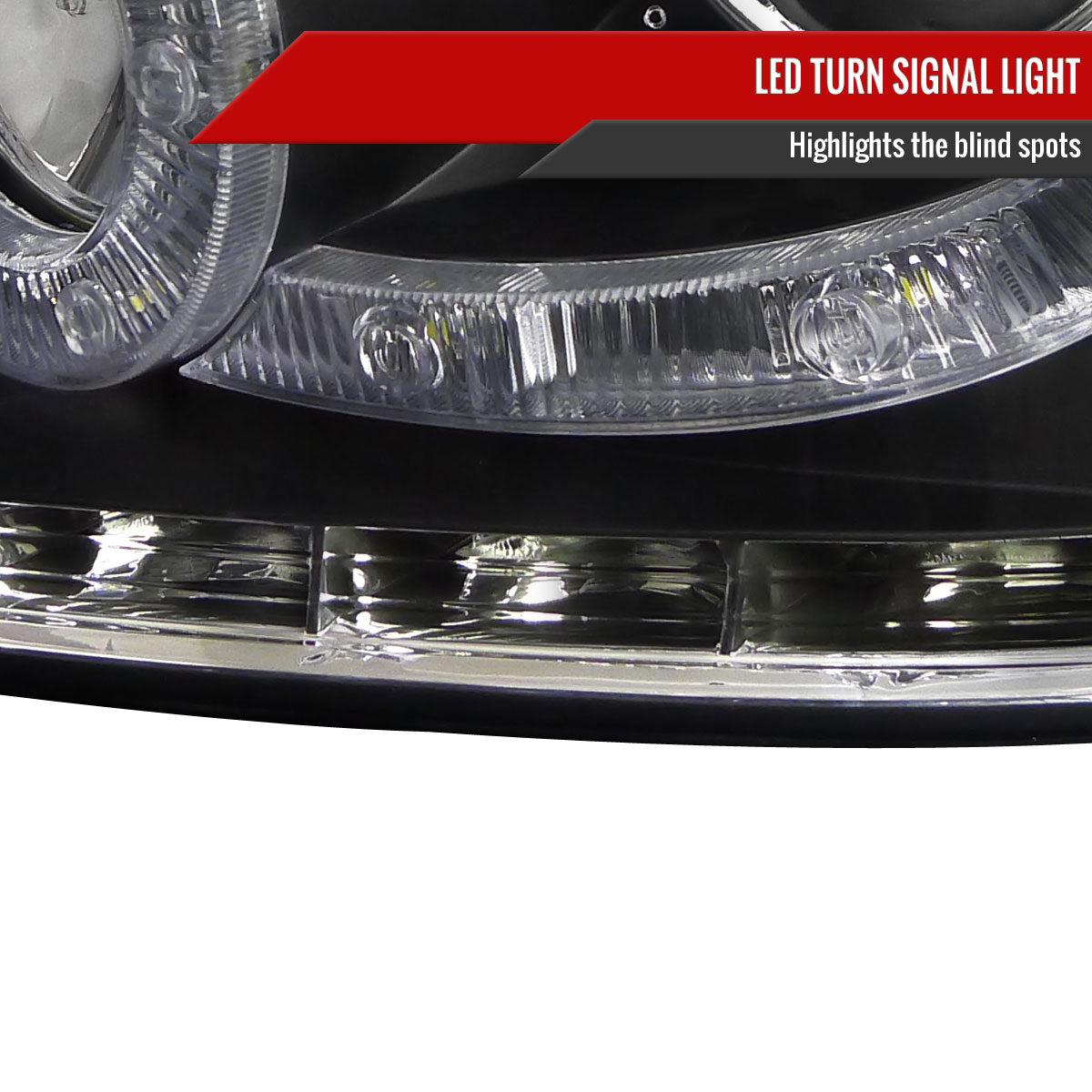 Spec-D 04-08 F-150/06-08 Lincoln Mark LT Halo Pro Headlights Black