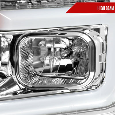 Spec-D 18-20 Ford F-150 Projector Headlights Chrome/Clear.