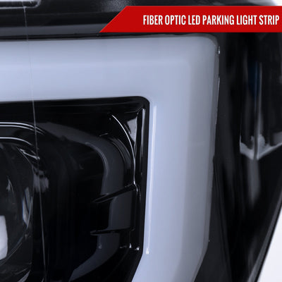 Spec-D 18-20 Ford F-150 Projector Headlights Chrome/Smoked.