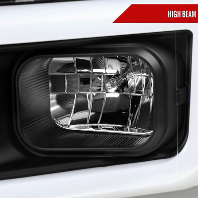 Spec-D 18-20 Ford F-150 LED Projector Headlights Black