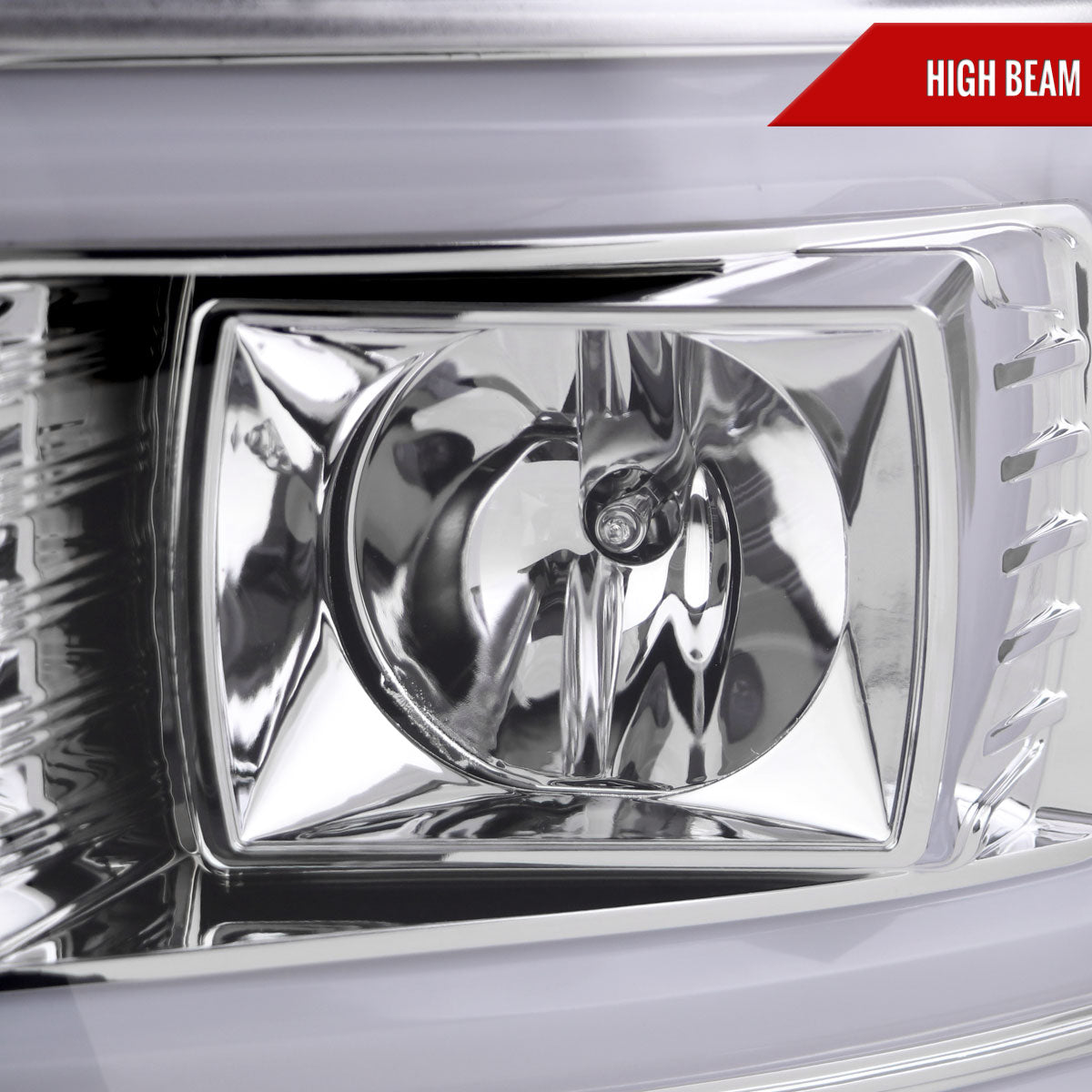 Spec-D 08-10 F250/F350/F450/F550 Sequential Headlights Chrome