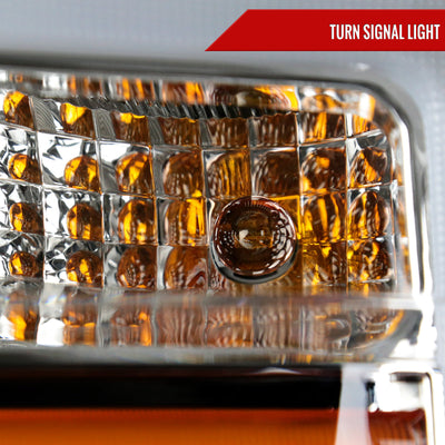 Spec-D 08-10 F250/F350/F450/F550 Super Duty Headlights Sequential