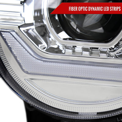Spec-D 07-14 FJ Cruiser Headlights Sequential Signals Chrome