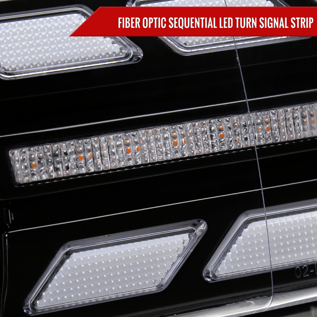 Spec-D 07-14 Toyota FJ Cruiser Headlights SEQ LED Bar Projector Black