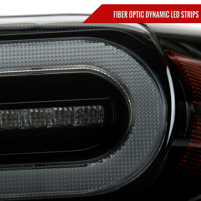 Spec-D 07-14 FJ Cruiser Headlights Sequential LED Black/Smoked Lens