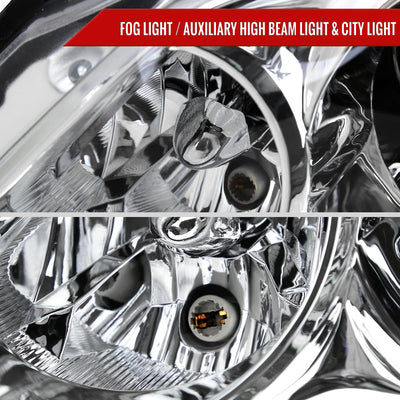 Spec-D 08-13 G37/14-15 Q60 2DR Headlights OEM Style Chrome