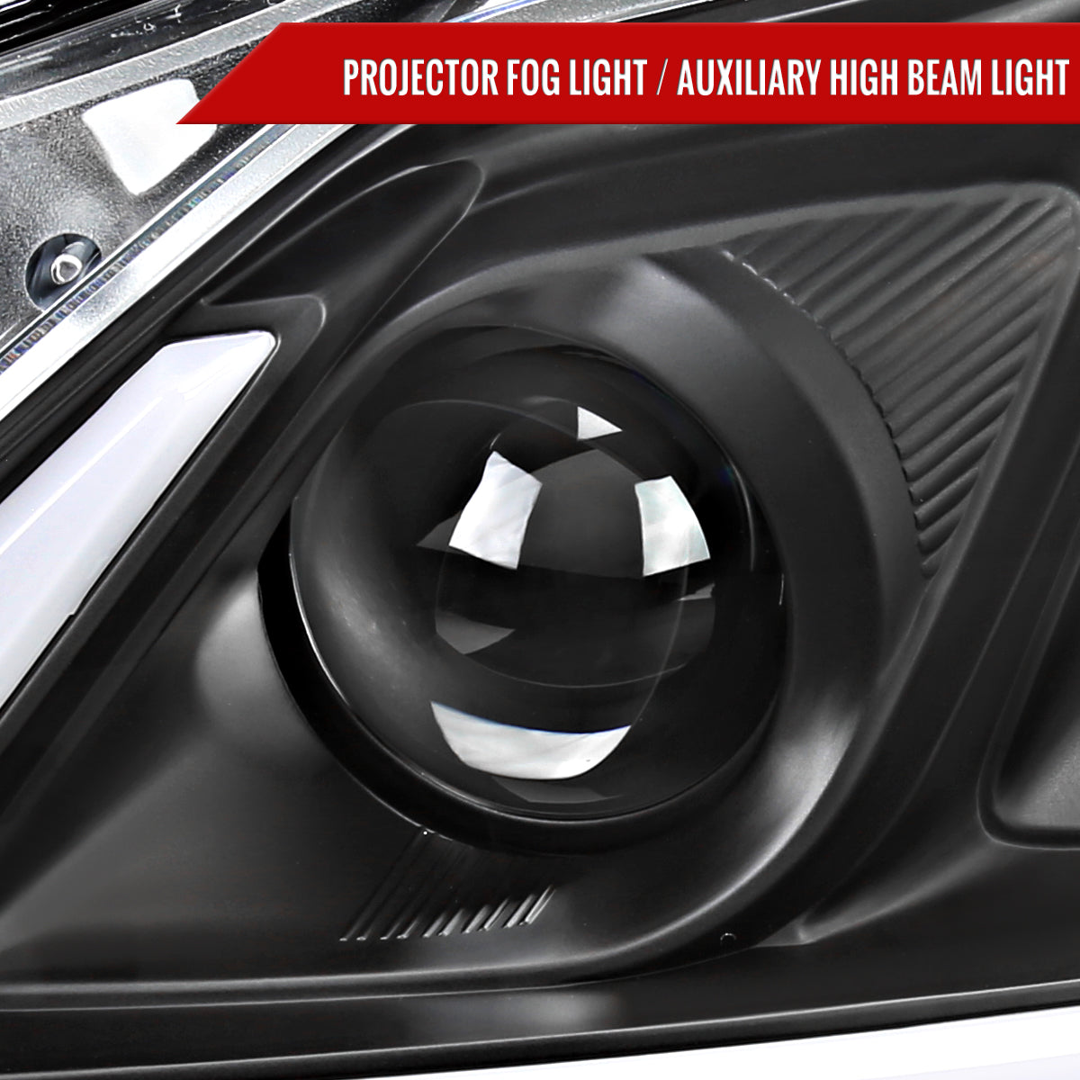 Spec-D 08-15 Infiniti G37/Q60 Coupe Headlights Sequential Black/Clear