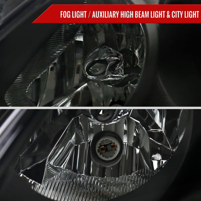 Spec-D 08-13 G37/14-15 Q60 2DR Headlights OEM Style Black/Smoked