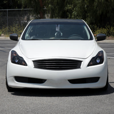 Spec-D 08-13 G37/14-15 Q60 2DR Headlights OEM Style Black/Smoked