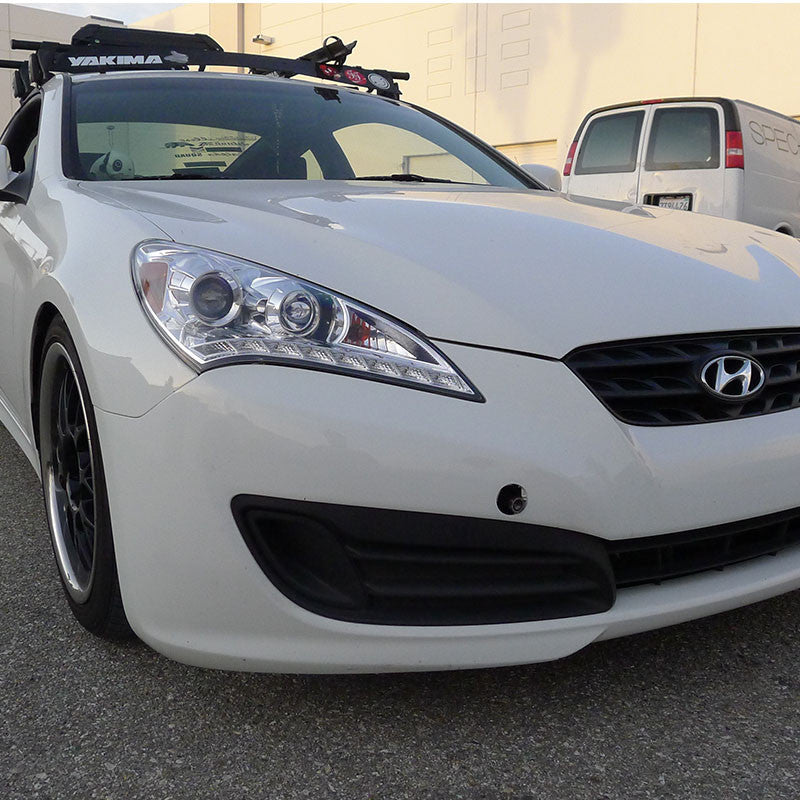 Spec-D 10-12 Hyundai Genesis Coupe Projector Headlights Chrome/Smoked