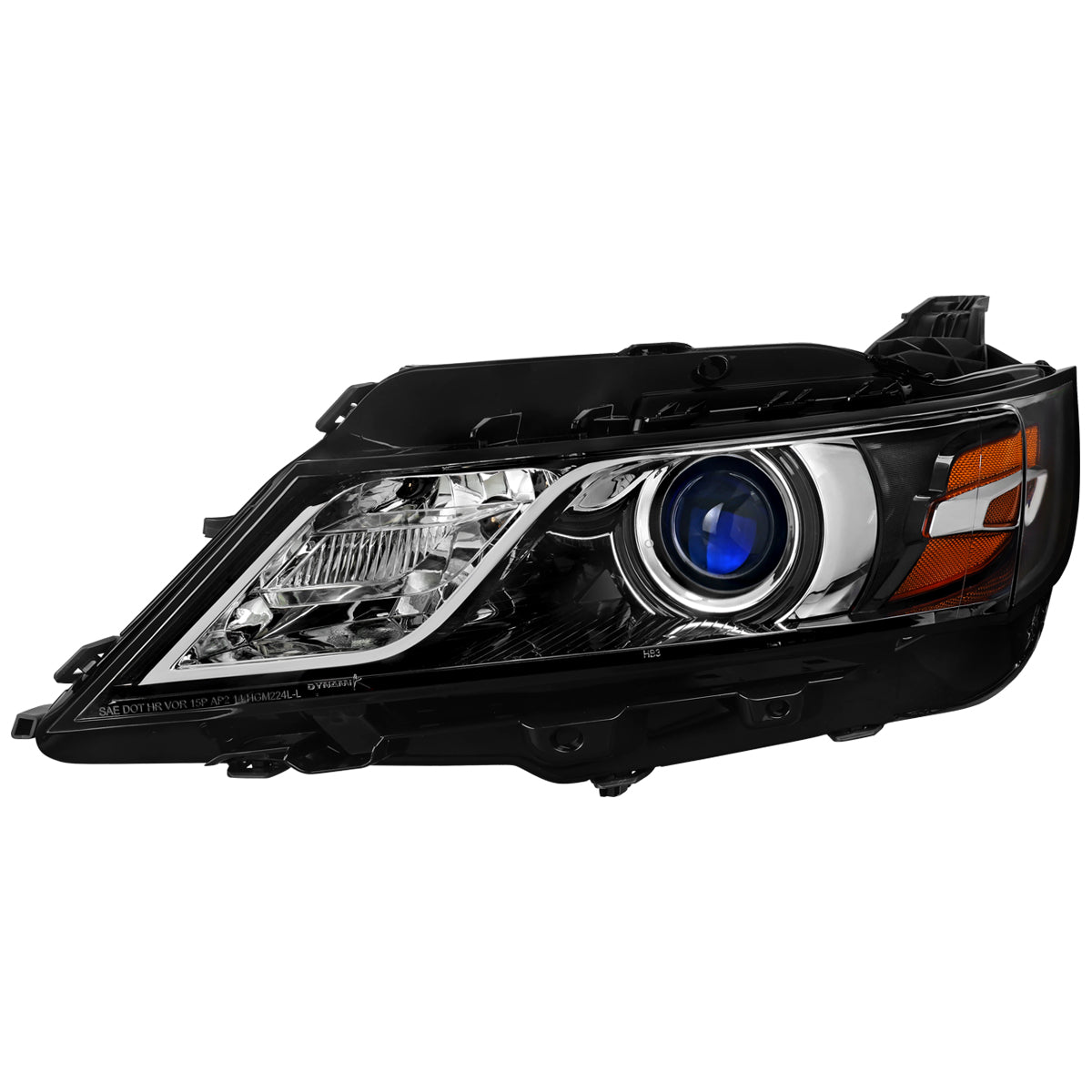 Spec-D 14-20 Chevy Impala Driver Projector Jet Black Replacement