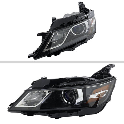 Spec-D 14-20 Chevy Impala OEM Style Projector Headlights Jet Black