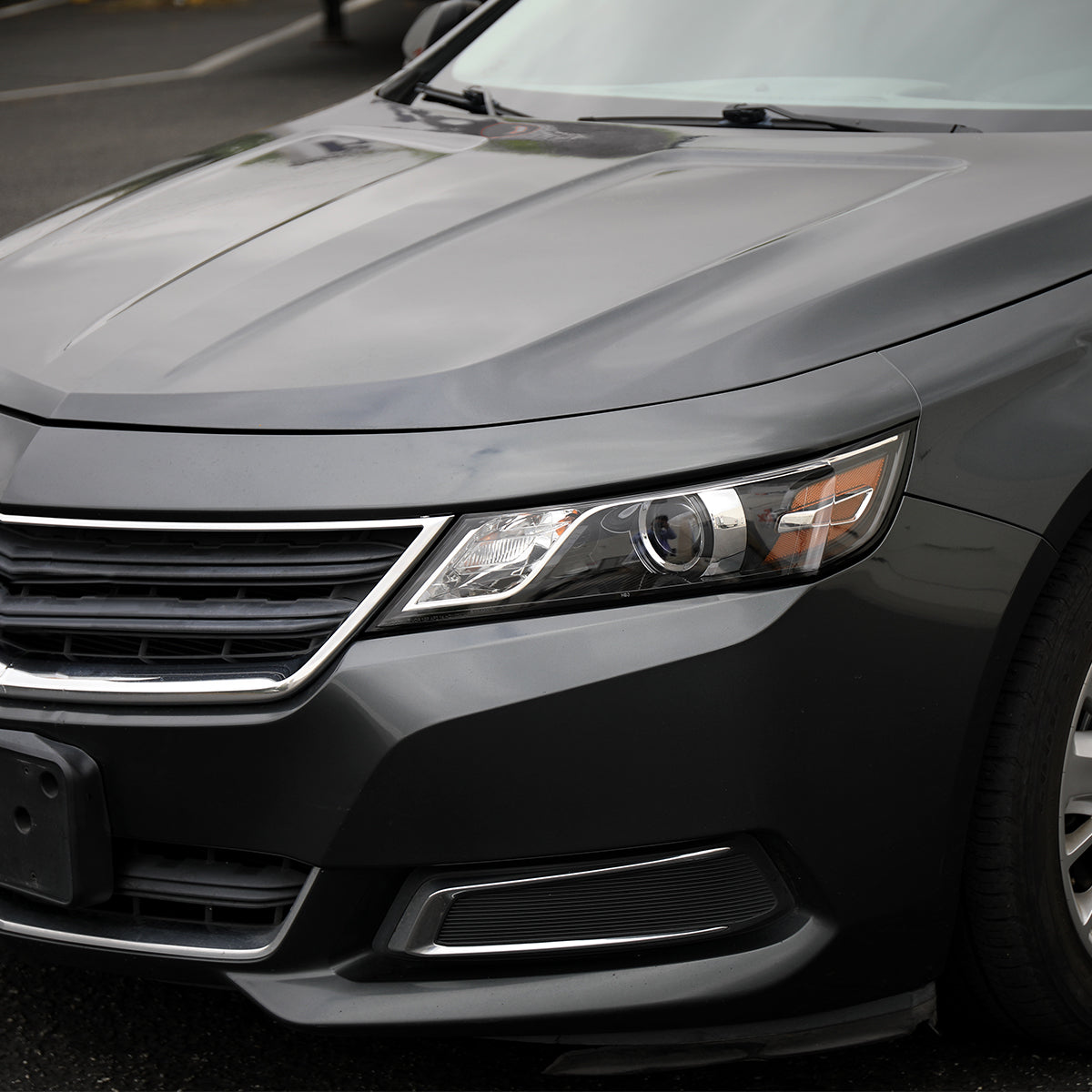 Spec-D 14-20 Chevy Impala OEM Style Projector Headlights Jet Black