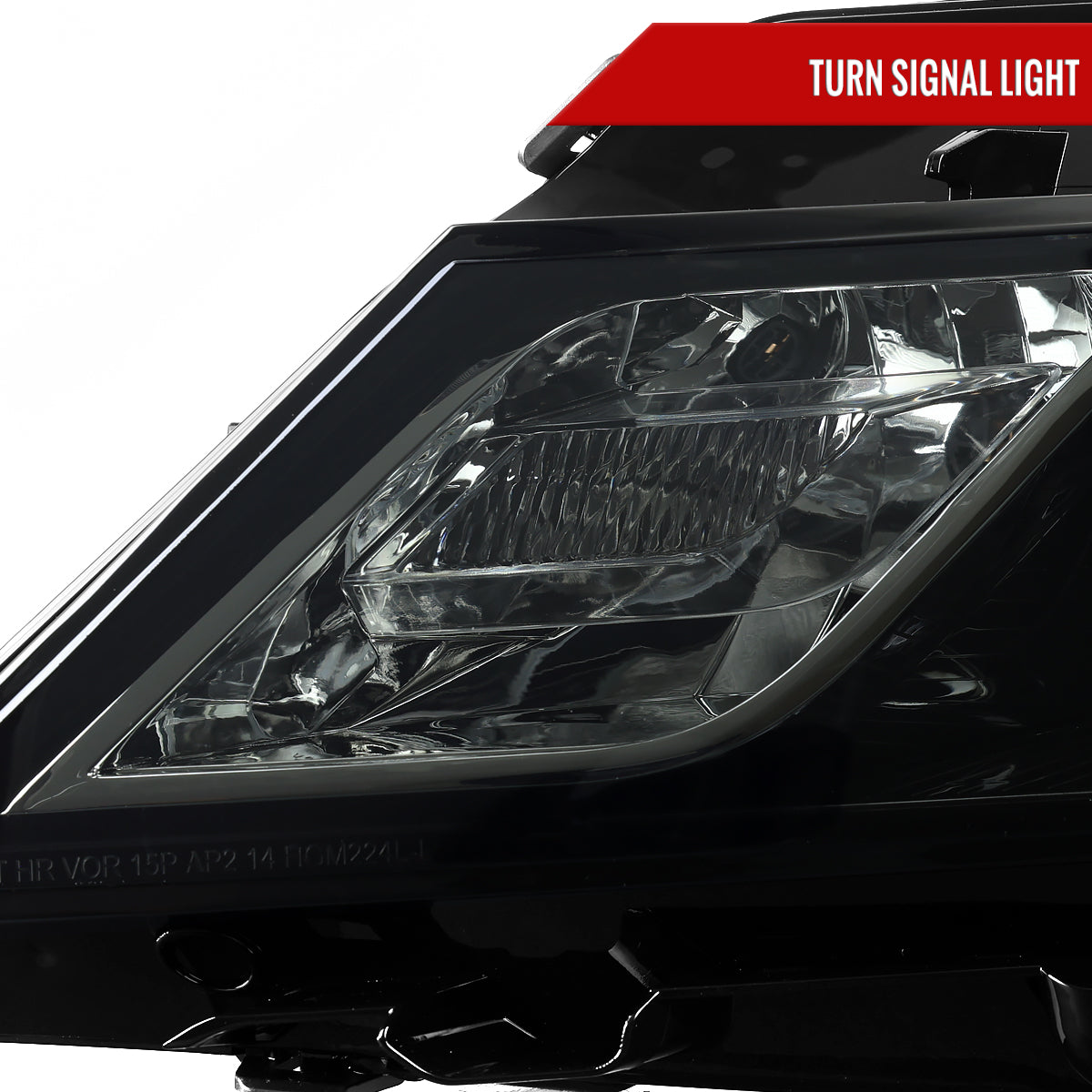 Spec-D 14-20 Chevy Impala OEM Style Projector Headlights Black/Smoked