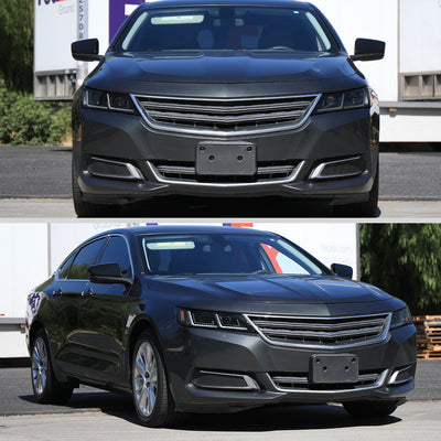 Spec-D 14-20 Chevy Impala Headlights Full DRL SEQ Black/Smoked