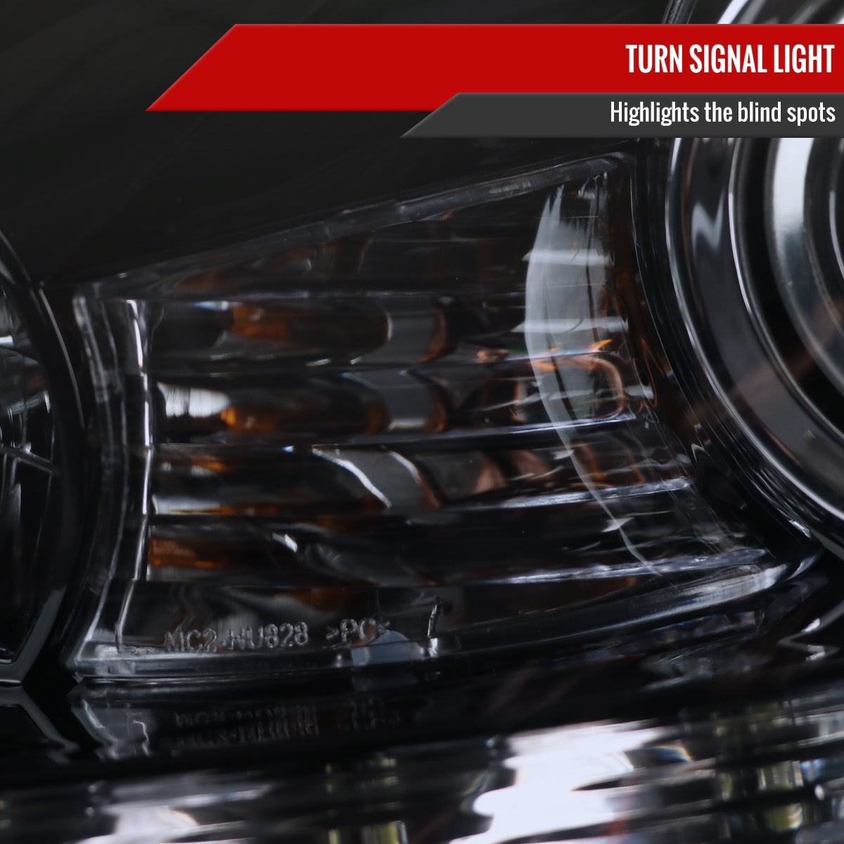 Spec-D 06-10 Lexus IS250/IS350 Headlights SEQ Turn Signals Black