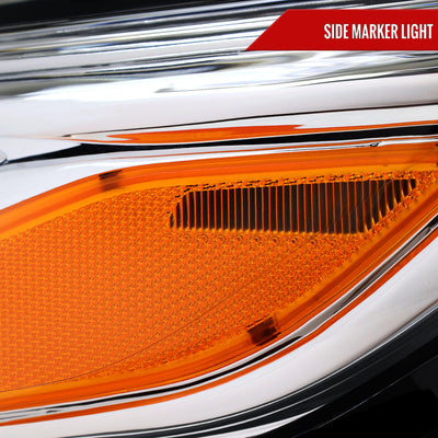 Spec-D 19-24 Chevy Malibu Projector Headlights OEM Style Chrome