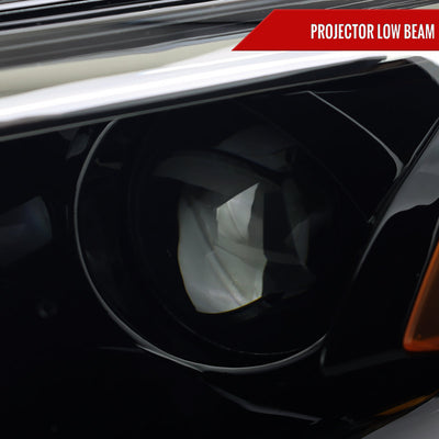 Spec-D 19-24 Chevy Malibu Projector Headlights OEM Style Black/Smoked