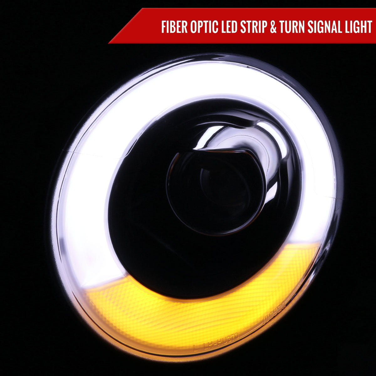 Spec-D 02-08 Mini Cooper Headlights Projector V2 Matte Black