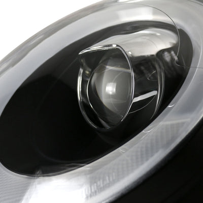 Spec-D 02-08 Mini Cooper Headlights Projector V2 Matte Black