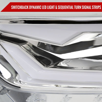 Spec-D 15-20 Ford Mustang HID Projector Headlights Black/Smoked