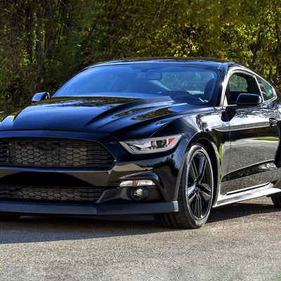 Spec-D 15-20 Ford Mustang HID Projector Headlights Black/Smoked