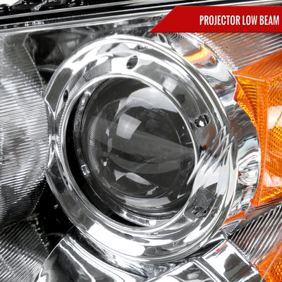 Spec-D 04-09 Mazda 3 Sedan Headlights Projector Chrome/Clear