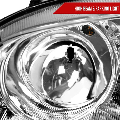Spec-D 03-05 Mazda 6 OE Style Projector Headlights Chrome