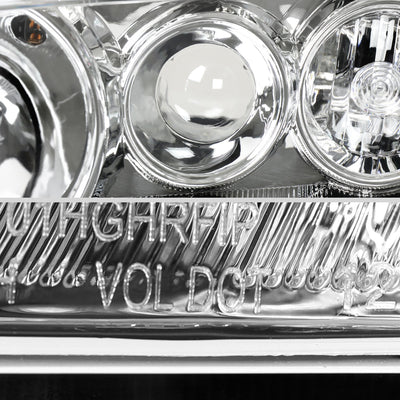 Spec-D 03-05 Mazda 6 OE Style Projector Headlights Chrome