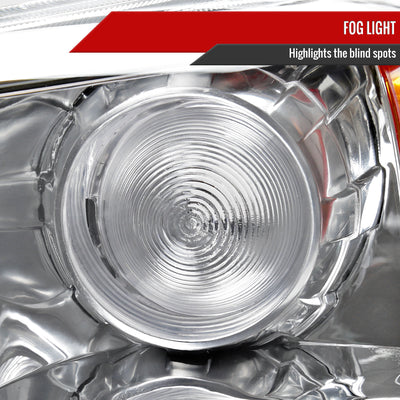 Spec-D 06-08 Honda Pilot Projector Headlights Chrome/Clear