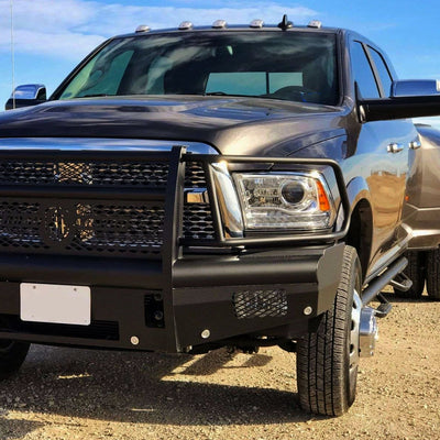 Spec-D 13-18 Ram 1500 2500 3500 Headlights LED Bar Chrome