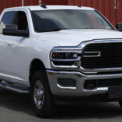 Spec-D 19-24 Ram 2500/3500 LED DRL Bar Projector Headlights Smoked