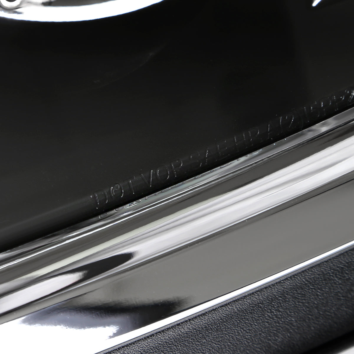 Spec-D 14-17 Silverado 1500 Headlights Matte Black/Chrome Trim
