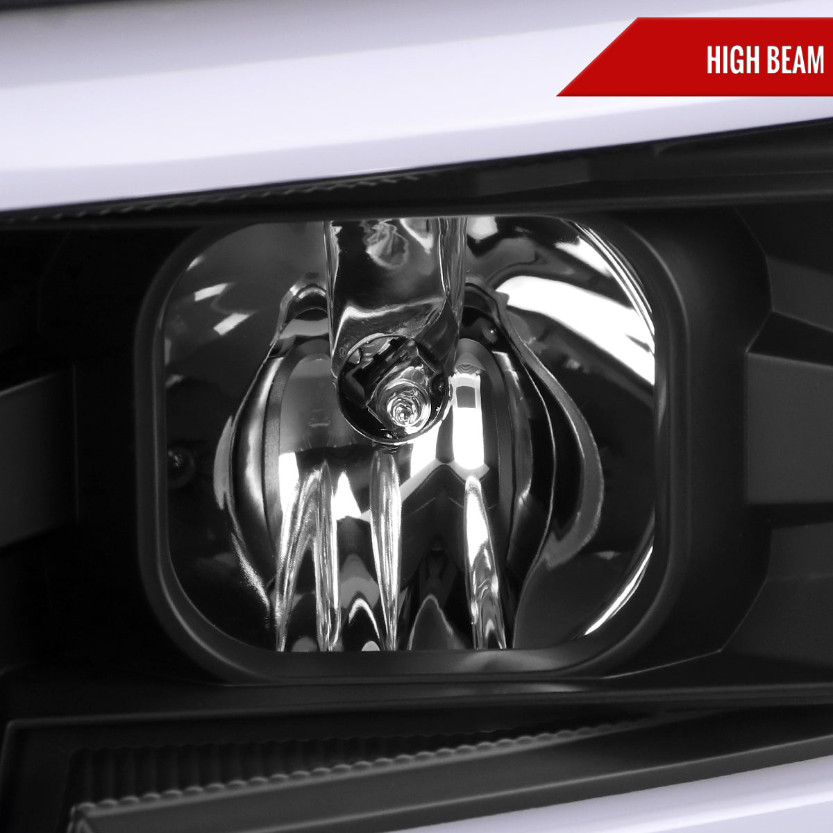 Spec-D 15-19 Silverado 2500HD/3500HD Sequential Headlights Black