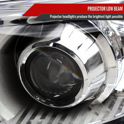 Spec-D 11-20 Toyota Sienna Projector Headlights Chrome