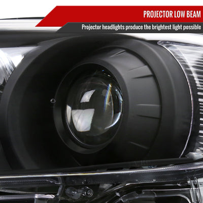 Spec-D 11-20 Toyota Sienna Projector Headlights Halogen Matte Black
