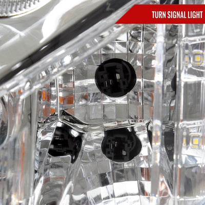Spec-D 10-16 Cadillac SRX Projector Headlights Chrome/Clear