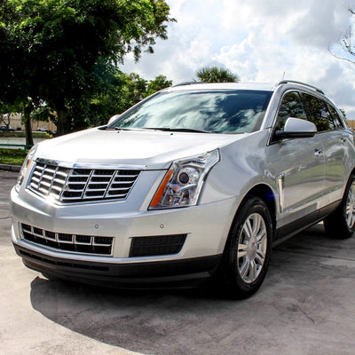 Spec-D 10-16 Cadillac SRX Projector Headlights Chrome/Clear