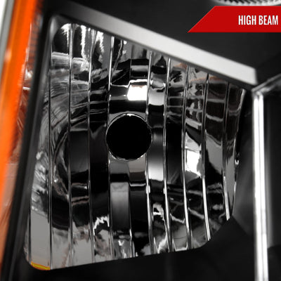 Spec-D 10-16 Cadillac SRX Projector Headlights Halogen Matte Black