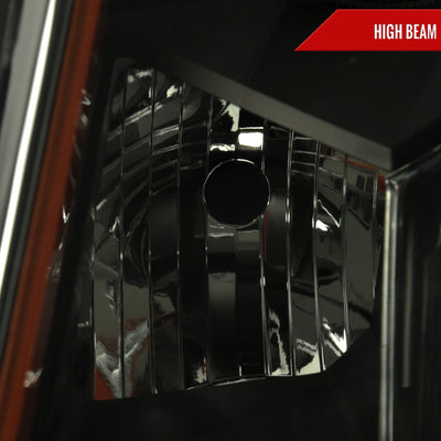 Spec-D 10-16 Cadillac SRX Projector Headlights Black/Smoked Lens