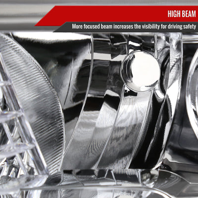 Spec-D 16-23 Toyota Tacoma Driver Replacement Projector Headlight Chrome