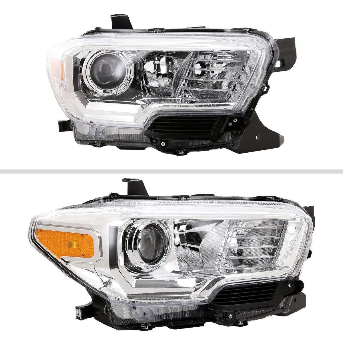Spec-D 16-23 Toyota Tacoma Passenger Replacement Projector Headlight
