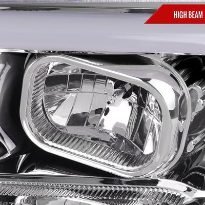 Spec-D 16-23 Tacoma Switchback LED Projector Headlights Chrome