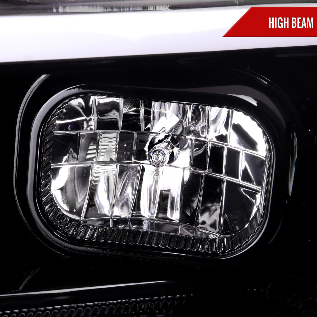 Spec-D 16-23 Tacoma Switchback LED Projector Headlights GL Black